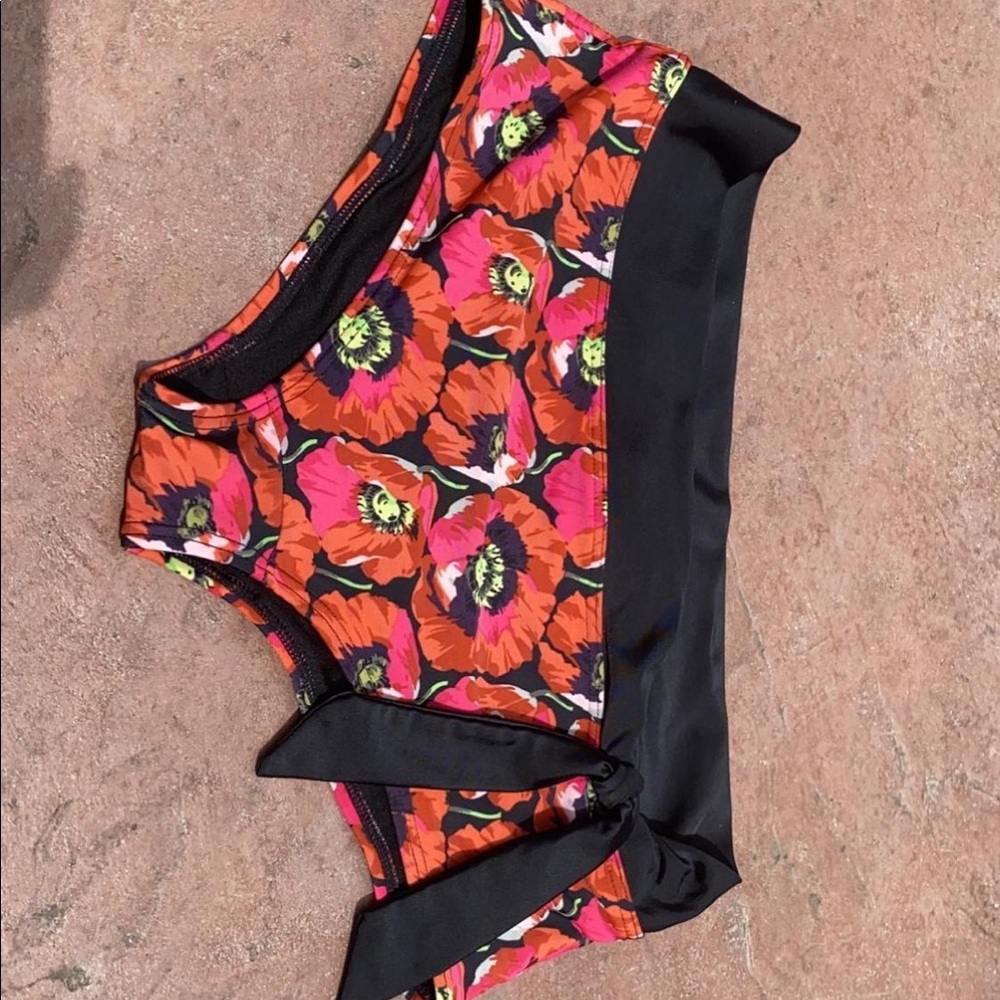 floral swimsuit bottoms